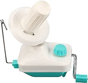 Eujgoov Portable Manual Yarn Ball Winder Hand Operated Wool Winder Holder with Clip