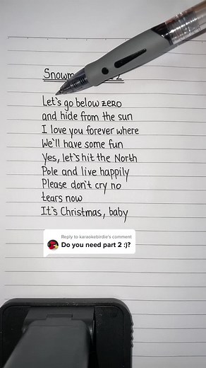 Snowman by Sia Karaoke Sing-Along