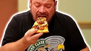 This pizza has every topping imaginable