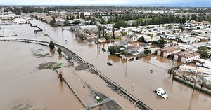 California storm: Power outages and mudslides as deadly flooding sweeps through waterlogged state
