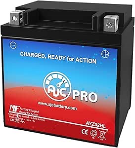 AJC Pro Battery Compatible with Harley-Davidson FLT FLHTK FLHR FLHTCU FLHX (Touring) 1690CC Motorcycle Battery (2011-2016)