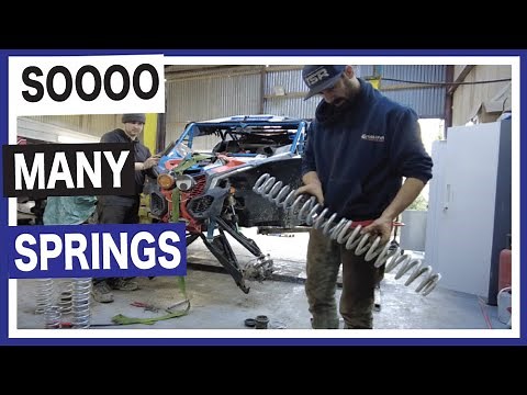 Can-Am Maverick X3 RC Spring Upgrade and Installation