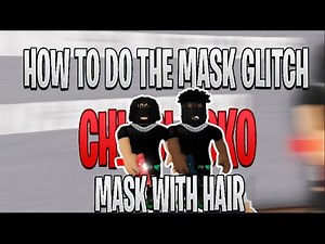 HOW TO DO THE MASK GLITCH(Chicblocko)