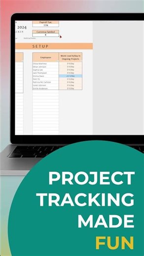 This Simple Excel Tracker Changed Everything! 🚀 #projectmanagement #excel #projects #productivity