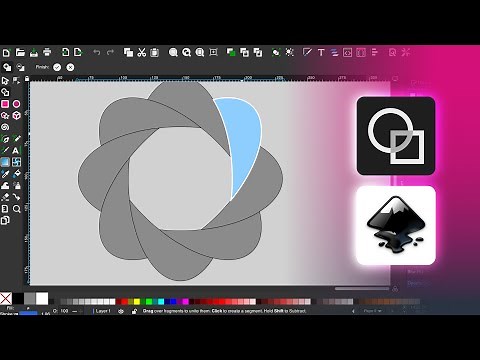 How To Use the Shape Builder Tool in Inkscape 1.3