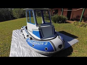 Intex Excursion 5 cabin and hard-floor modification