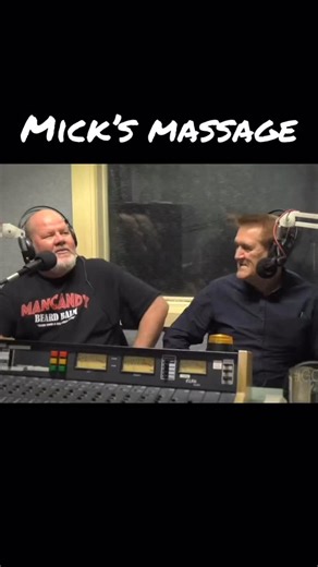 Mick’s massage. What would you do? #DarrenSanders #MickMeredith #GarryWho #massage #wellness | Darren Sanders Comedian