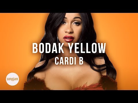 Cardi B - Bodak Yellow (Official Karaoke Instrumental) | SongJam