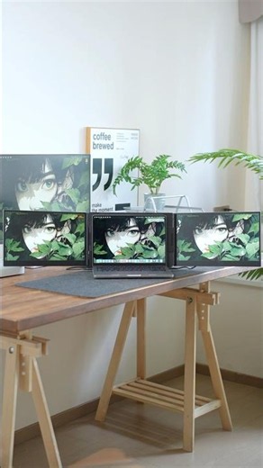 If you install 3 screens on your computer, will your efficiency be doubled?#Display#Computer