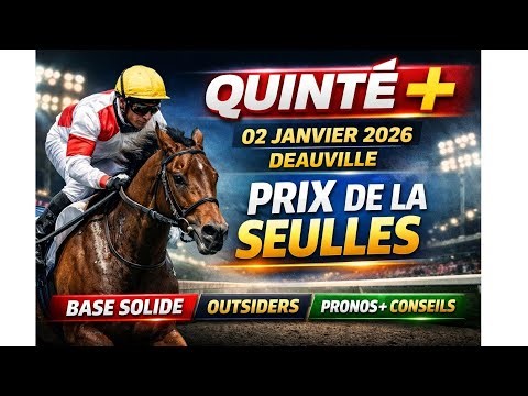 👉QUINTÉ+ OF JANUARY 2, 2026 🔥 Deauville – COMPLETE Analysis & RELIABLE Prediction | BASE + OUTSIDERS