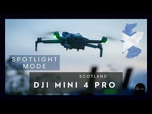 DJI MINI 4 PRO // SPOTLIGHT MODE Creative Drone Moves