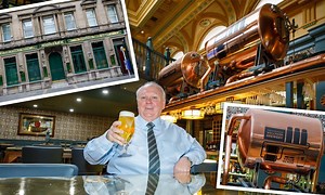 First look at Dundee bar's unique beer tanks offering the freshest pint of Tennent's