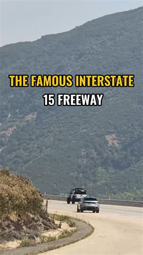 Cajon Pass the vital corridor to LA🛣️🚙