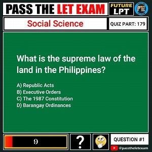 337K views · 8.9K reactions | Social Science Quiz Part 179 #letreviewer #passtheletexam | Pass the LET Exam | Facebook
