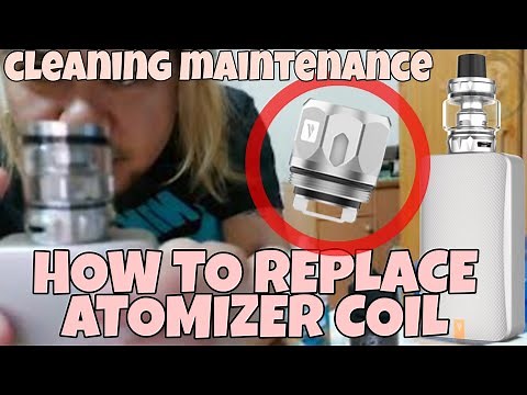 HOW TO REPLACE A VAPE ATOMIZER COIL | HOW TO CHANGE VAPE COIL | EASY STEPS IN CHANGING VAPE COIL