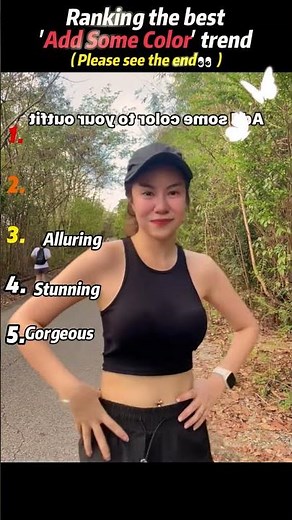 Ranking the best 'Add Some Color' trend 🧡 #tiktokviral #trending #funny (7)