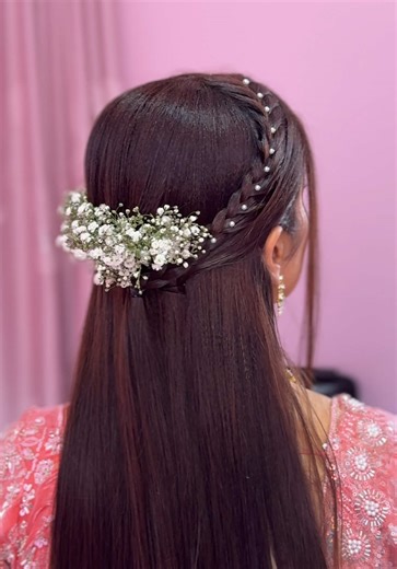 Simple Bridesmaid Hairstyle for Everyone