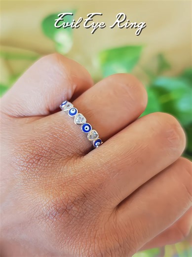 Evil Eye Ring: Style Meets Protection and Elegance