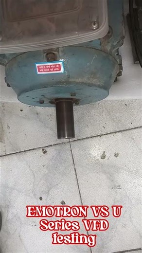 emotron VS U Series VFD testing #automation #electrical #testing