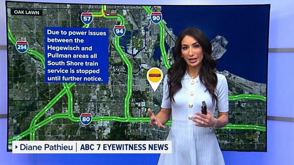 Down wire disrupts South Shore Line service