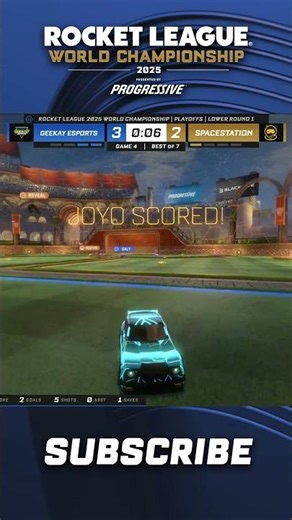 JOYO’s INSANE Save Turns Into Last-Second Goal #rlcs2025 #rocketleague #RLCSWorlds2025
