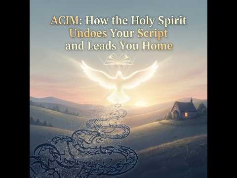 ACIM: How the Holy Spirit Undoes Your Script and Leads You Home