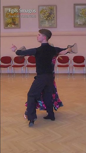 Tango Basic Choreography - Open Promenade, Syncopated Basic Reverse Turn
