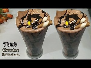 Chocolate Milk Shake | Kids Favourite Choclate Milk Shake at Home | Cafe Style Chocolate Milk Shake