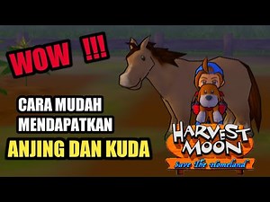 HOW TO GET A DOG AND A HORSE | HARVEST MOON: SAVE THE HOMELAND