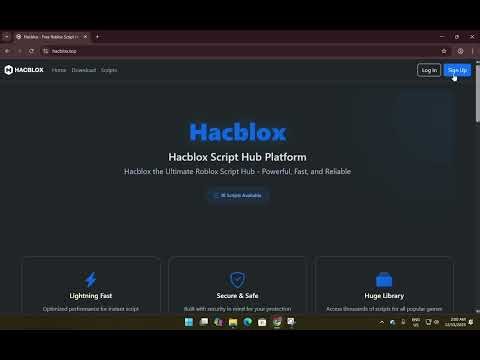 Hacblox – Roblox Script Hub Website | Roblox Exploit