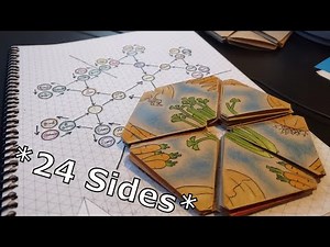 24-Sided Flexagon Tutorial (Icosikaitetrahexaflexagon)