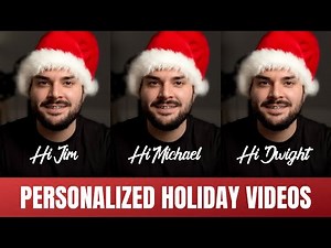 Create Personalized Holiday Videos with AI Automation (HeyGen + After Effects)