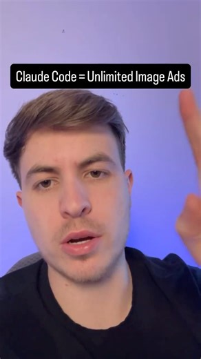 Unlimited Image Ads With Claude Code #claudecode #ai #claude