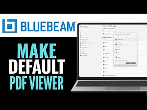 How To Make Bluebeam As Default PDF Viewer 2026 (EASILY)