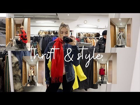 THRIFT & STYLE | Humana vintage haul & styling looks!