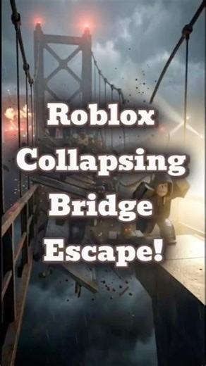 Roblox – Collapsing Bridge Challenge! Can You Survive? #robloxescape #robloxchallenge #robloxgaming