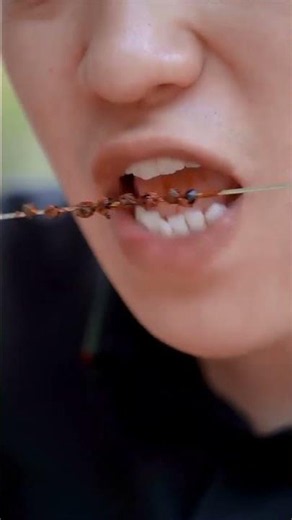 Roasted peppercorns are delicious| Chinese Food Eating Show | Funny Mukbang ASMR