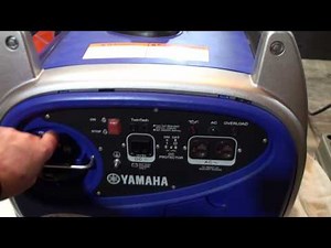 Yamaha EF2400is Inverter Generator - Final, Test Run
