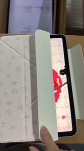 for iPad (A16) 11th Generation 11 Inch 2025, iPad 10th Generation 10.9 inch 2022 Cute Pattern Leather case, Automatic Wake-up, PC Hard Shell, Gift Box Packaging (Pink Heart Lock)