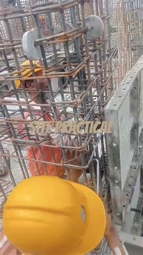 columns reinforcement fixing #RKConstructionWork#SteelWork#ColumnRing#Stirrups #construction