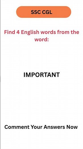 SSC CGL English Mock Test | Previous Year Questions | IMPORTANT