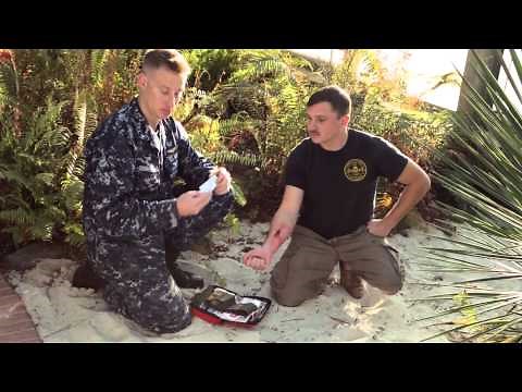 Navy Skills for Life – First Aid Training – Capillary Bleeding