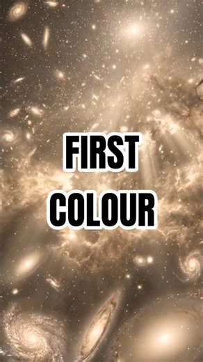 The First Color of the Universe #universe #space #science #physics #astronomy #colors #facts