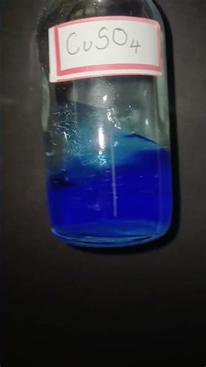 Copper Sulphate #science #scienceexperiments #coppersulphate #lab #chemistry #shorts