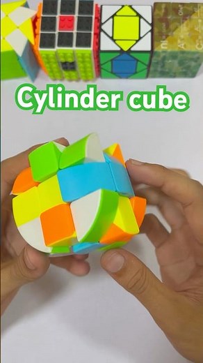 Solving cylinder Rubik’s cube like a pro