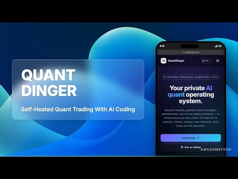 QuantDinger: The Self-Hosted Quant Trading Platform With AI Strategy Coding