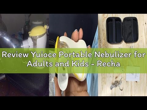 Review Yuioce Portable Nebulizer for Adults and Kids - Rechargeable,Quiet Handheld Mesh Nebulizer Ma