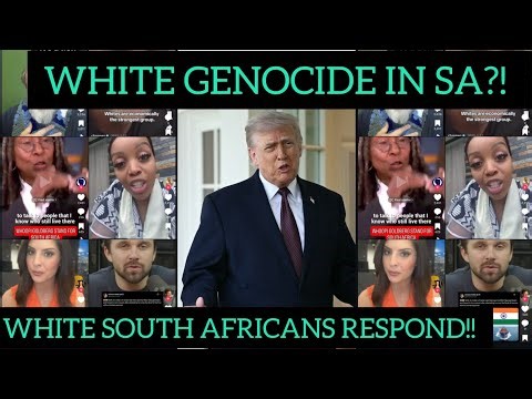 South Africans respond to Donald Trump’s “white genocide” claim 🇿🇦