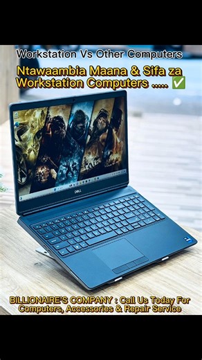 Billionaires_Computers on Instagram: "Najua Umewai Kusikia Kuhusu Laptop & Desktop,Je Umewai Kusikia Kuhusu Workstation Computers ....? - Leo Ntawaambia Maana ya Workstation Computers,Sifa na Kwanini Zipo Tofauti na Computers nyinginezo ...? 1️⃣ WORKSTATION COMPUTERS - Hizi ni Computers Maalum kwa kazi Nzito kama Vile Gaming nzito, Engineering Activities, Rendering & Video Editing za Video kubwa 4K - 8k 2️⃣ GPU - Hiki ndo Kiini Cha Workstation Computers, GPU za Workstation Computers ni Powerful 