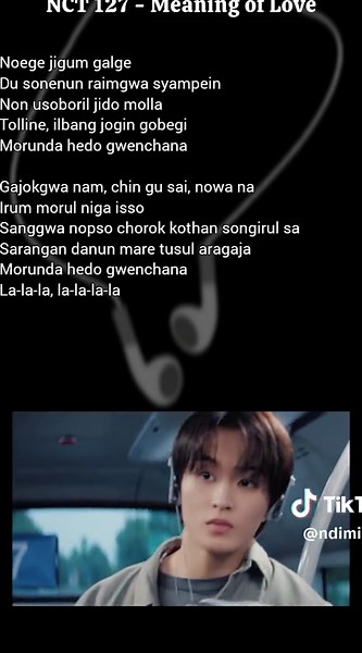 NCT 127 - Meaning of Love Lyrics